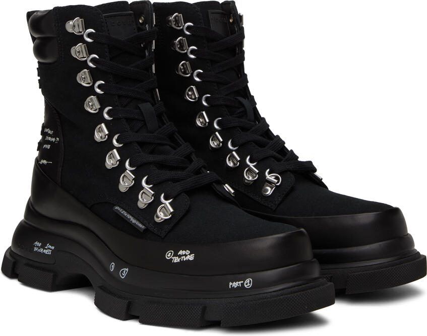 Both Black Gao Boots - Picture 2