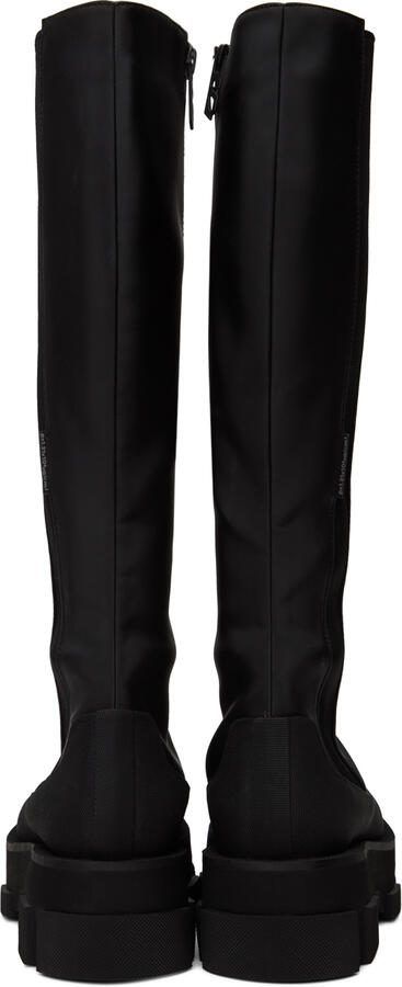 Both Black Gao Platform Chelsea Boots - Picture 5