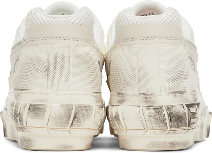 Both White Tyre Platform Sneakers