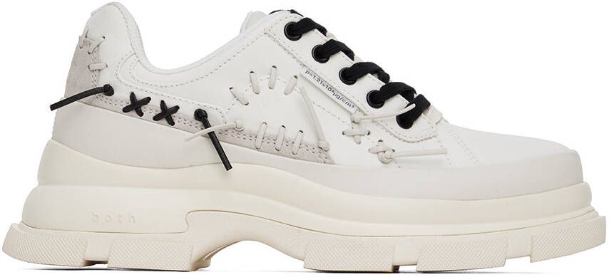 Both White Gao Sneakers - Picture 4