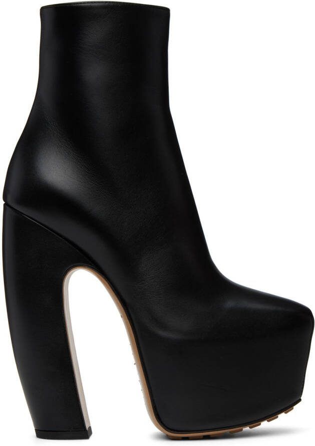 Bottega Veneta Black Mostra Ankle Boot - Picture 3