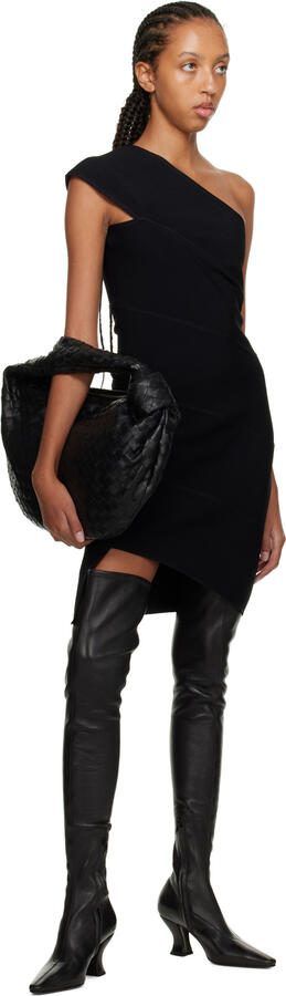 Bottega Veneta Black Almond Boots - Picture 3