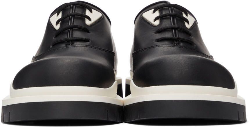 Bottega Veneta Black  White Tire Derbys - Picture 3