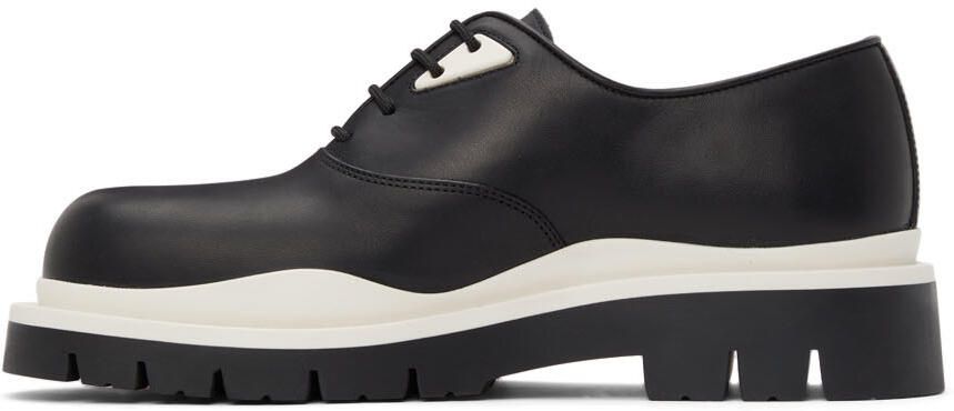 Bottega Veneta Black  White Tire Derbys - Picture 4