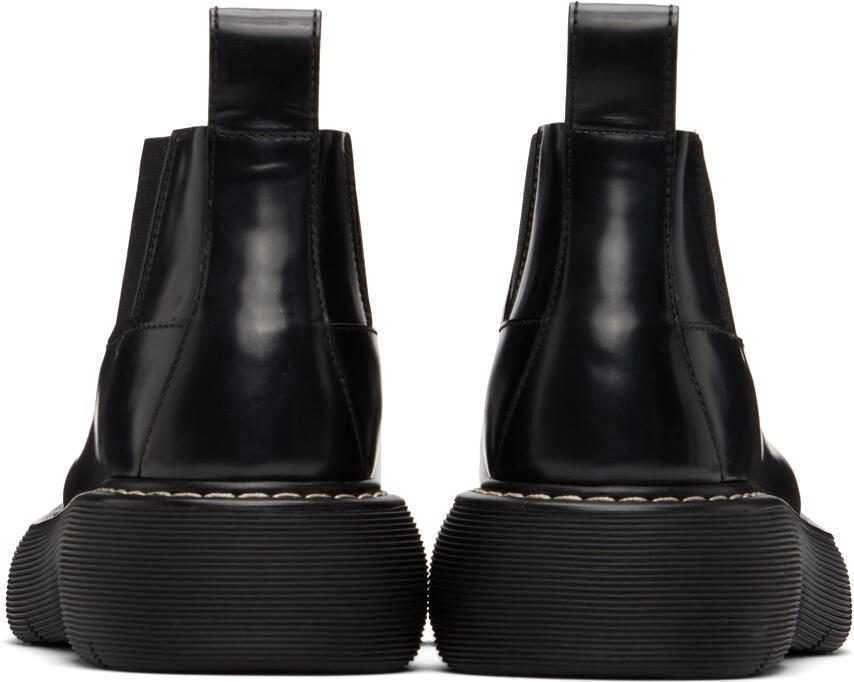 Bottega Veneta Black Bounce Ankle Boots - Picture 2