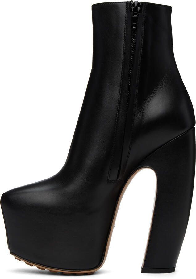 Bottega Veneta Black Mostra Ankle Boot - Picture 2