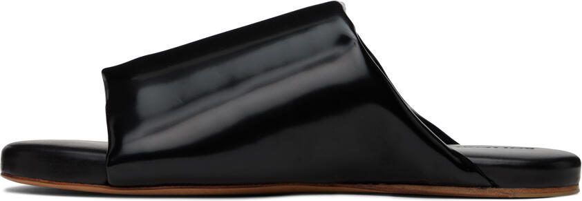 Bottega Veneta Black Padded Mules - Picture 3