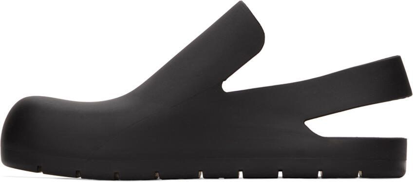 Bottega Veneta Black Rubber Puddle Loafers - Picture 2