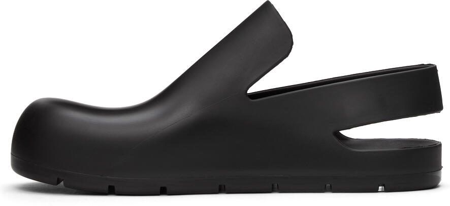 Bottega Veneta Black Rubber Puddle Loafers - Picture 4