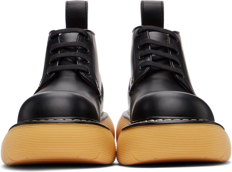 Bottega Veneta Black 'The Bounce' Boots - Picture 3