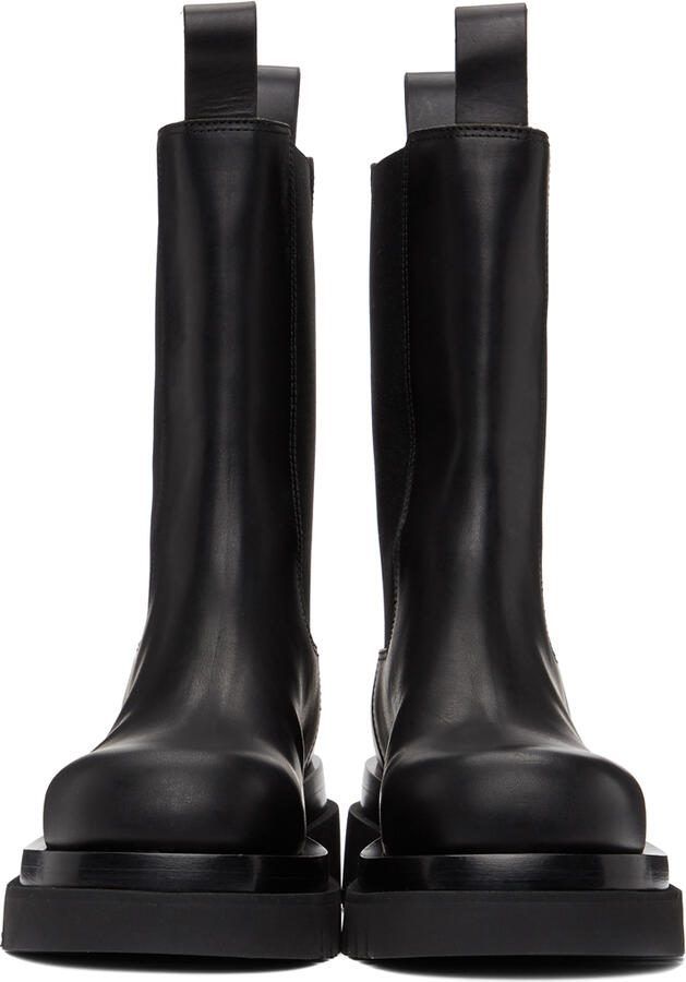 Bottega Veneta Black 'The Lug' Chelsea Boots - Picture 2