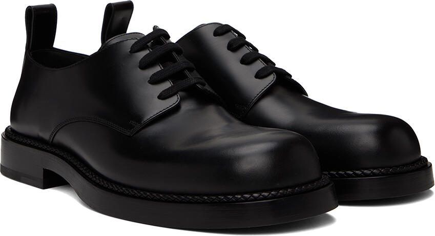 Bottega Veneta Black Wardrobe Lace-Up Derbys - Picture 2