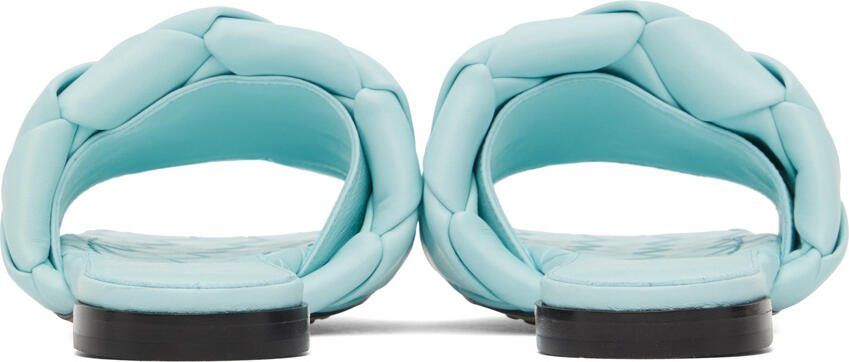 Bottega Veneta Blue Lido Sandals - Picture 2