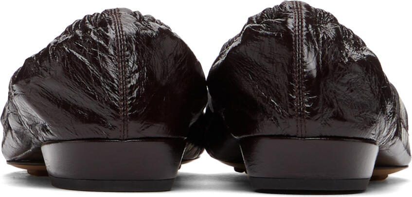 Bottega Veneta Brown Madame Loafers - Picture 3
