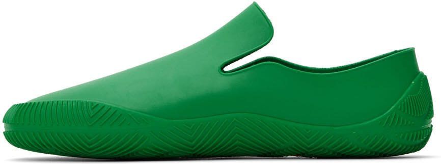 Bottega Veneta Green Rubber Climber Sneakers - Picture 4