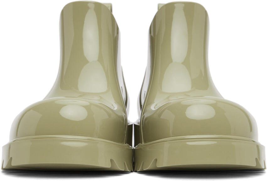 Bottega Veneta Green Stride Boots - Picture 3