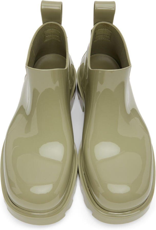 Bottega Veneta Green Stride Boots - Picture 2