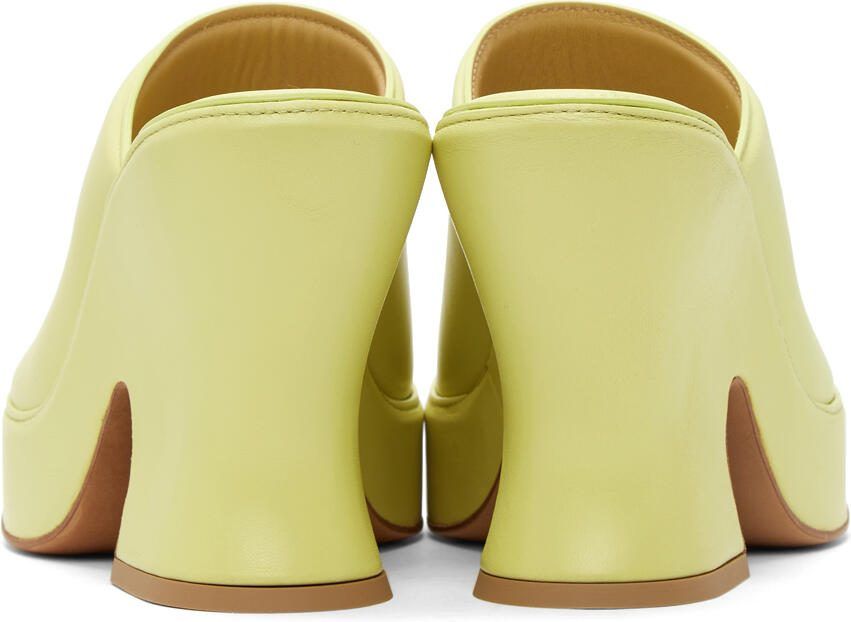 Bottega Veneta Green Wedge Heeled Sandals - Picture 2
