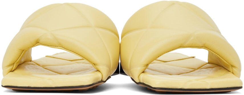 Bottega Veneta Off-White Quilted Embossed Lido Sandals - Picture 3