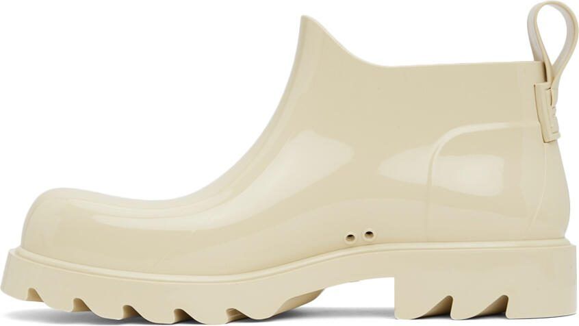 Bottega Veneta Off-White Stride Boots - Picture 4