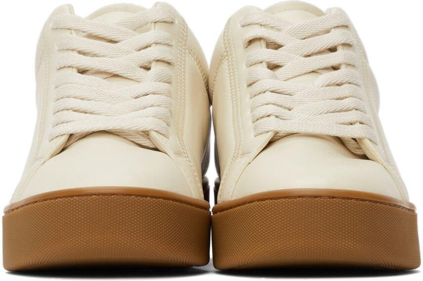 Bottega Veneta Off-White 'The Quilt' Low Sneakers - Picture 3