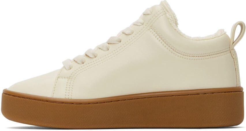 Bottega Veneta Off-White 'The Quilt' Low Sneakers - Picture 4