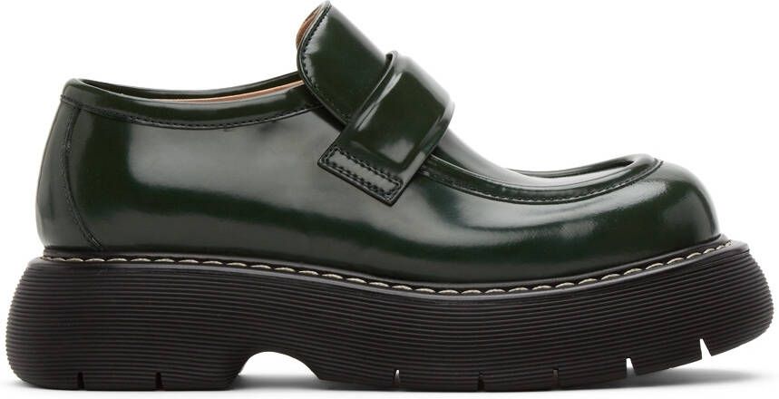 Bottega Veneta Green Swell Loafer - Picture 4