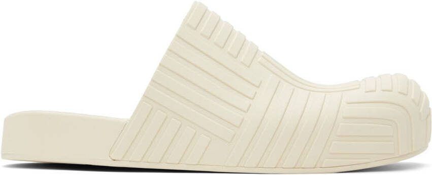 Bottega Veneta Off-White Slider Loafers - Picture 5