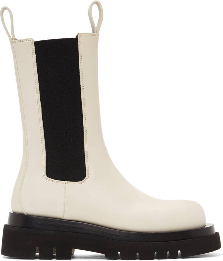 Bottega Veneta Off-White 'The Lug' Boots - Picture 5