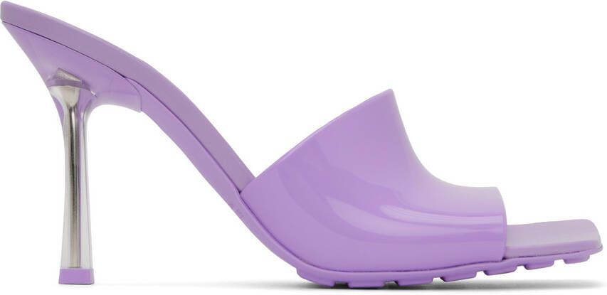 Bottega Veneta Purple Stretch Mules
