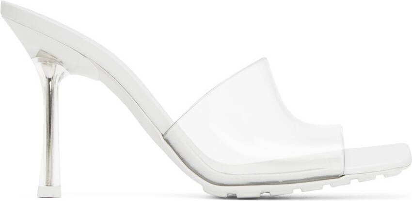 Bottega Veneta Transparent Stretch Mules - Picture 5