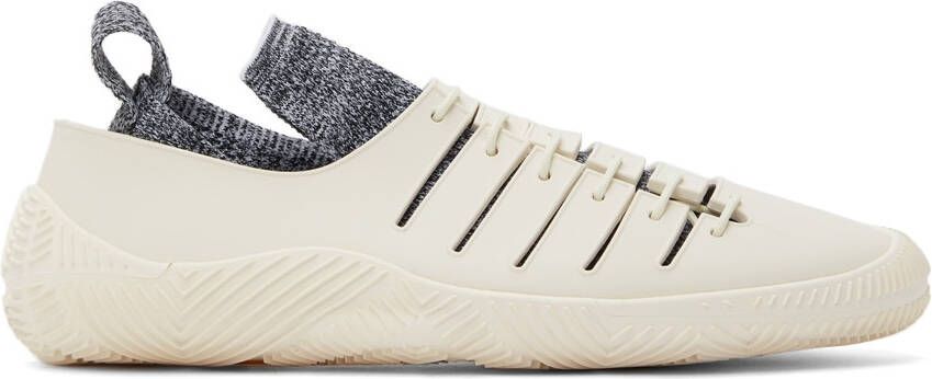 Bottega Veneta White Climber Sneakers - Picture 5