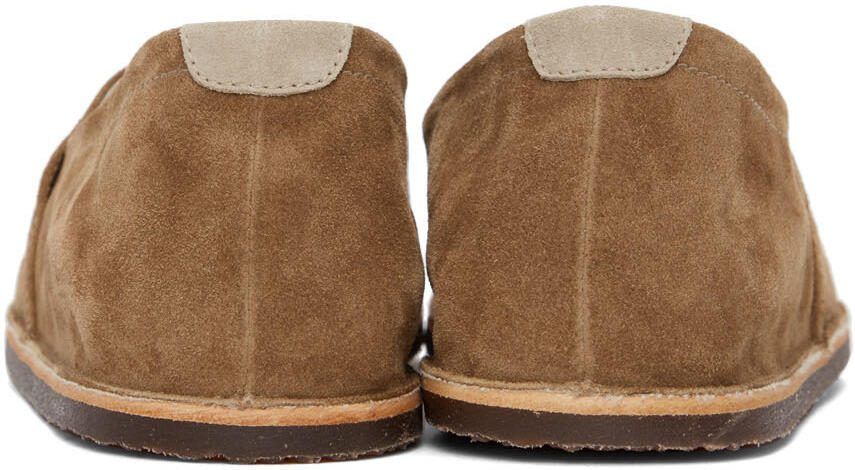 Brunello Cucinelli Brown Suede Smart Espadrilles - Picture 2