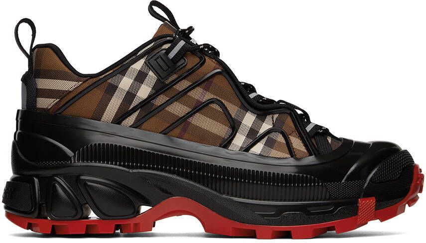 Burberry Brown  Black Arthur Sneakers