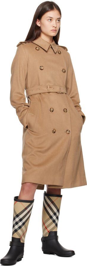 Burberry Beige  Black House Boots - Picture 4