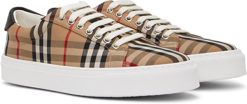Burberry Beige Rangleton Sneakers - Picture 2