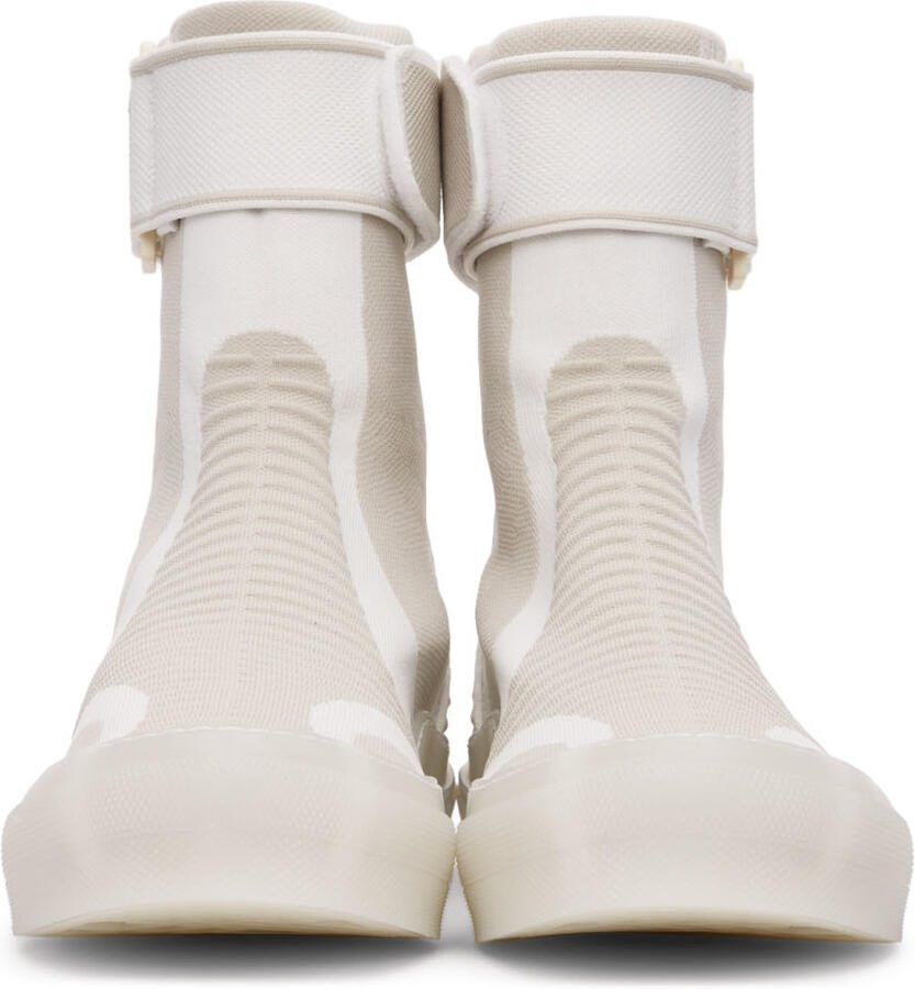 Burberry Beige Sub High Top Sneakers