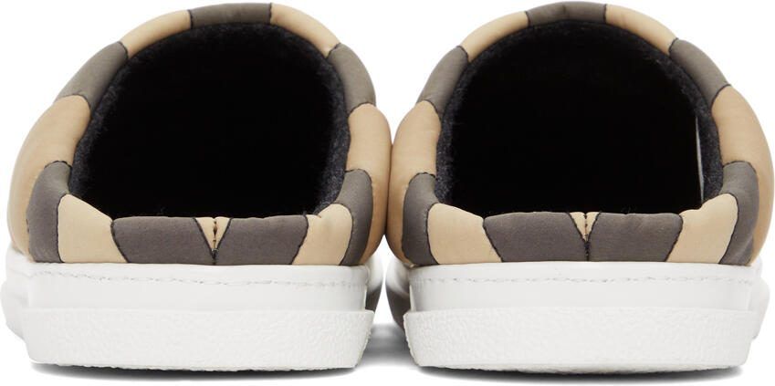 Burberry Beige Vintage Check Slippers - Picture 2