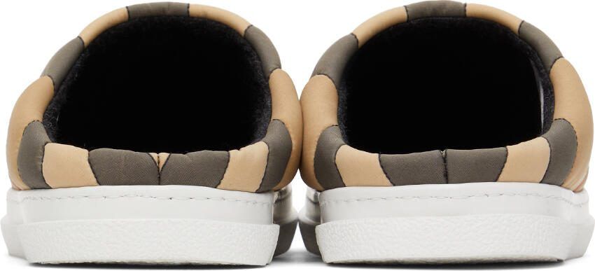 Burberry Beige Vintage Check Slippers - Picture 2