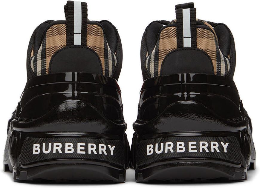 Burberry Black  Red Arthur Sneakers