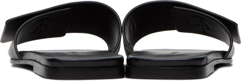 Burberry Black Monogram Motif Sandals - Picture 3