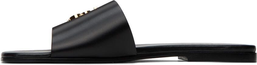 Burberry Black Monogram Motif Sandals - Picture 4