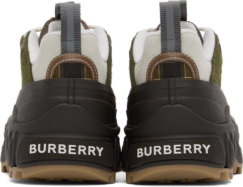 Burberry Brown Arthur Low-Top Sneakers
