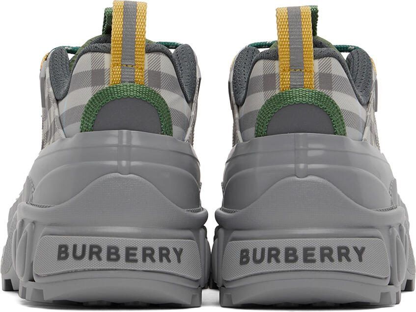 Burberry Grey Arthur Low-Top Sneakers