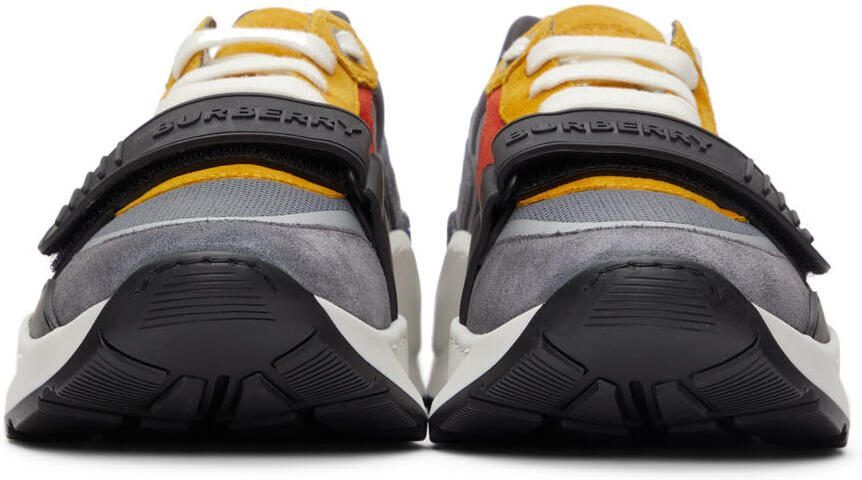 Burberry Grey Ramsey Sneakers - Picture 3