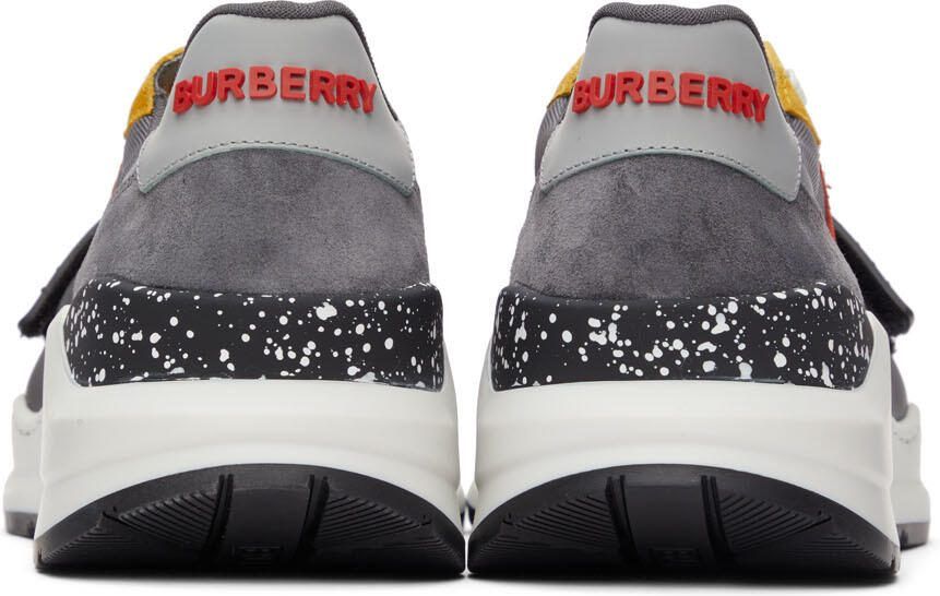 Burberry Grey Ramsey Sneakers - Picture 2