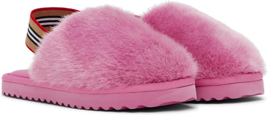 Burberry Kids Pink Litherton Sandals - Picture 2
