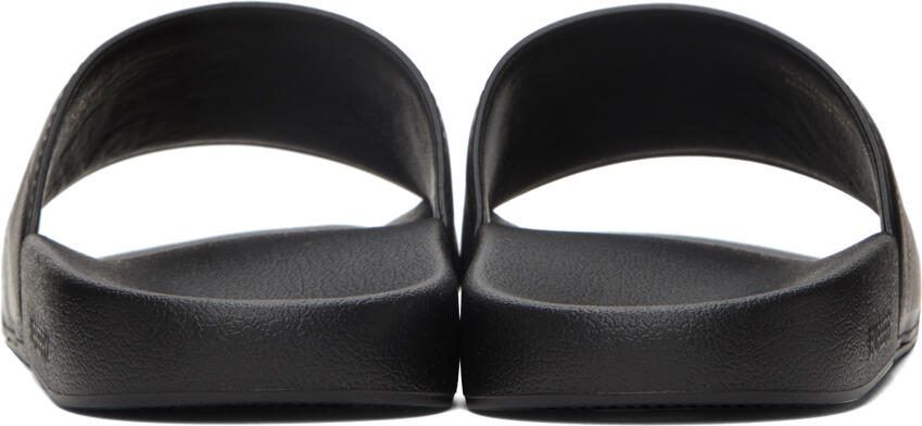 Burberry Leather Perforated Monogram Slides - Picture 2