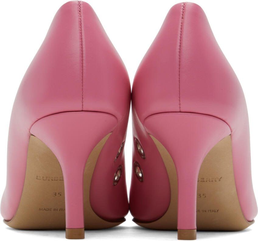 Burberry Pink Leather Heels