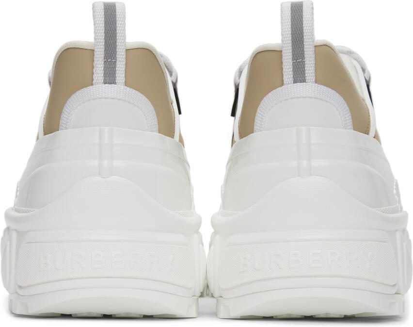Burberry White Check Arthur Sneakers